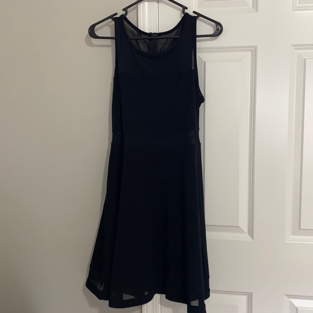 Cutout Skater Dress